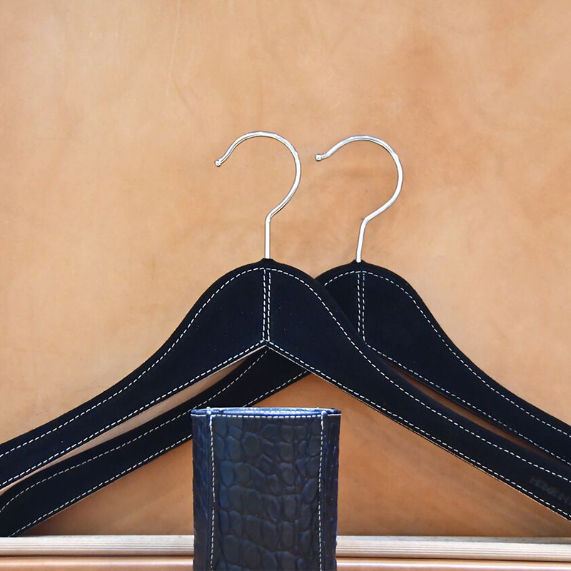 Coat Hanger with Suede